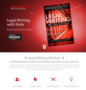 Legal Writing with Style