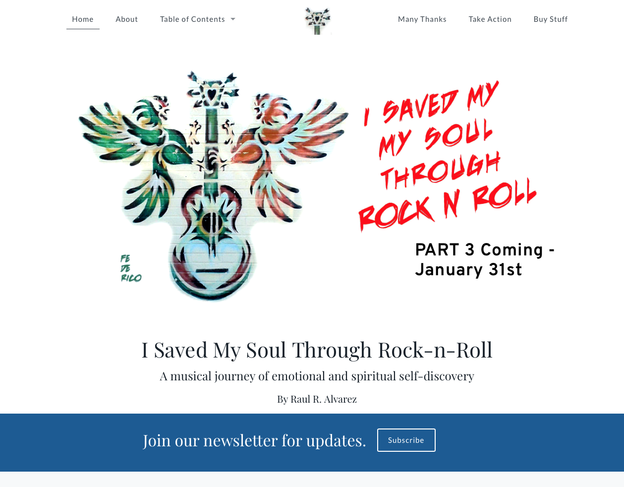 RocknRoll Saves website